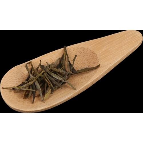 1PC Melon Seed Shape Drop-shaped Handmade Mini Bamboo Tea Scoops Kung Fu Tea Spoon Kitchen Spoon Accessories