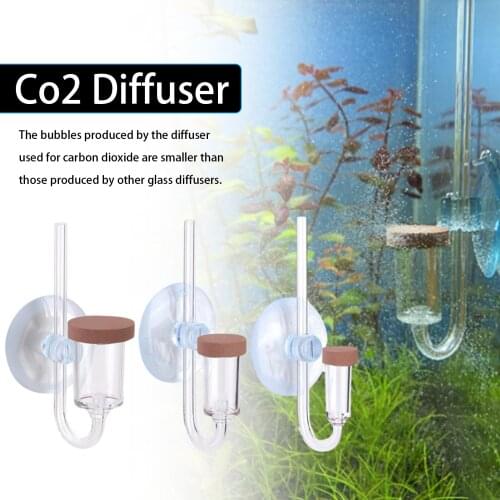 Acryl Aquarium U Buizen Sukkels CO2 Verspreidt Terugslagklep Kooldioxide Reactor Regulator Aquarium Levende Plant Verstuiver Ozo