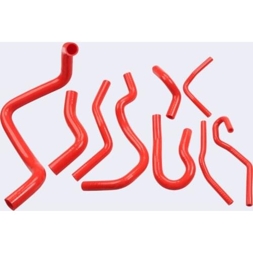 Car modification accessories car silicone hose car water hose 9 packs suitable for Honda Civic WP-1001