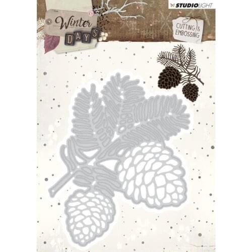 AliliArts Metal Cutting Dies Pine nuts diy Scrapbooking Photo Album Decorative Embossing PaperCard Crafts Die