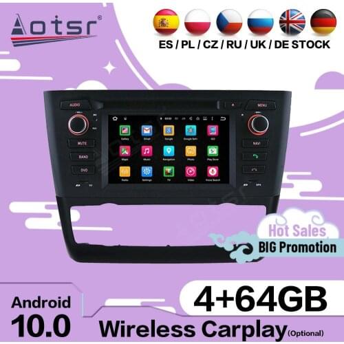 Carplay Multimedia Stereo Android For BMW 1 Series E81 E82 E87 E88 116i 118i 120i 2004-2012 GPS Audio Radio Receiver Head Unit