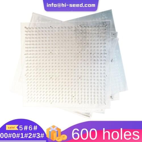 Capsule filling artifact 600 hole capsule filling plate capsule shell filling machine household powder filling tool medicine