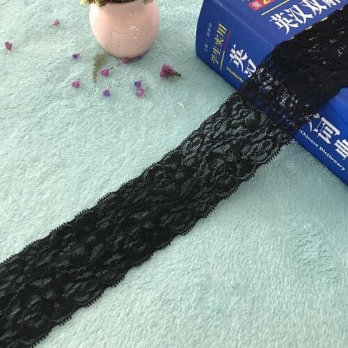 Model C1363 black high elastic, mysterious elegant gift wrapping tape, can be made by hand
