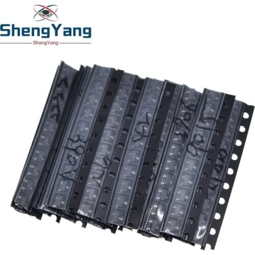 Transistor Assorted Kit (SOT-23) 18kinds*10pcs=180pcs 2N2222 S9013 S9014 S9015 S9018 S8050 S8550 5551 5401 2N3904 2N3906 C1815