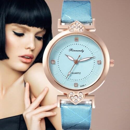 New Fashion Simple Women Watches Ladies Casual Leather Quartz Watch Female Clock Relogio Feminino Montre Femme Zegarek Damski