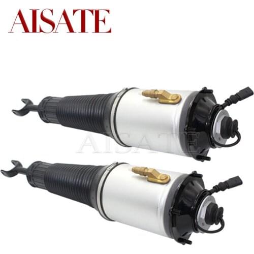 Pair Front Left /Right Air Suspension Shock Absorber Strut For Audi A8 Quattro 4E D3 2003-2010 Air Strut 4E0616039AF 4E0616040AF
