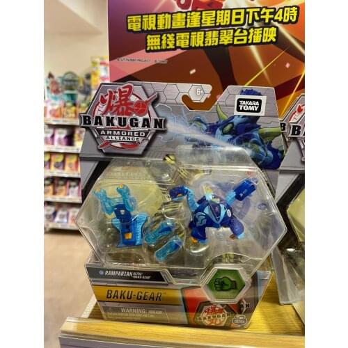 Genuine TAKARA TOMY Bakugan Battle Brawlers Alliance Ace Grit Sanmaru Set Bakugan RAMPARIAN Warrior BATTLE TOYS