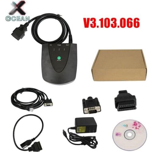 Latest software High Quality V3.103.066 for Honda HDS HIM Diagnostic Tool with Double Board Get Z-tek Convert Connector