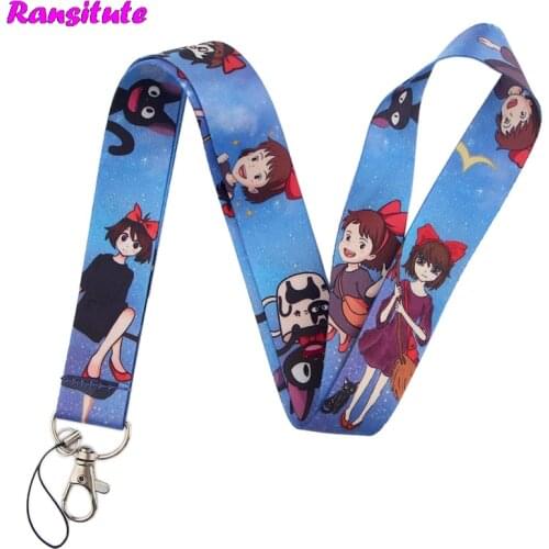 R575 Kikis Delivery Service Lanyard Multi-function Mobile Phone Key Strap Rope DIY Fashion Neckband Mobile Phone Decoration