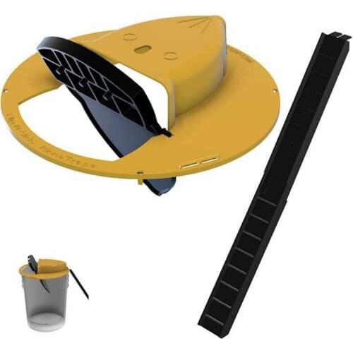 Smart mouse trap Reusable Humane Or Lethal Trap Door High Qulity Mousetrap Style Multi Catch Slide Bucket Lid rat trap