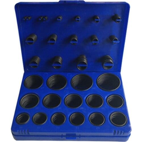 386/382/404Pcs Combination package type US/CHN/JPN standard gasket seal oil resistant nitrile rubber red o rings box