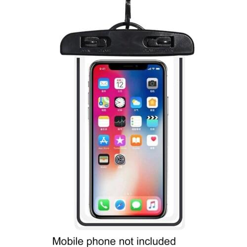 Waterproof Phone Pouch Drift Diving Swimming Bag Underwater Dry Bag Case Cover For Phone Water Sports Beach Pool Skiing 6 inch