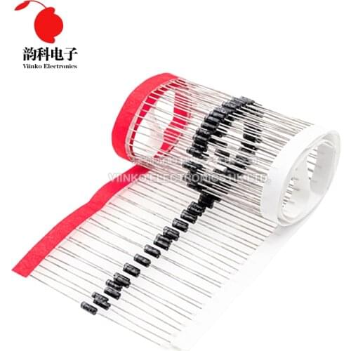 100PCS 1N4007 4007 1A 1000V DO-41 High quality Rectifier Diode