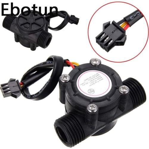 YF-S201 Hall Effect Water Flow Sensor 4/6 Points G1/2/3/4 Interface Water Flow Measurement Sensor Water Heater Water flowmeter