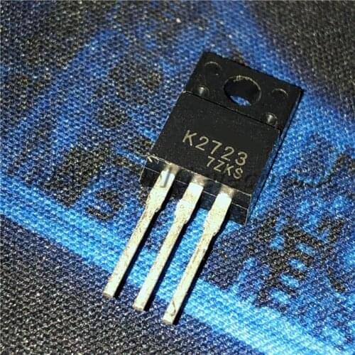 10PCS/LOT K2723 2SK2723 TO-220F FET 25A60V Transistor