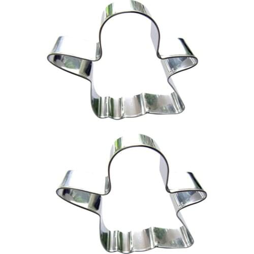Ghost shape 2 piece biscuit cutting molds, baking tools, cake decorating soft candy tools