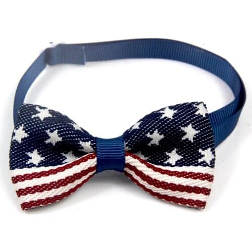 300PCS / LOT Matching Color Series Bow Tie Adjustable Collar Pet Dog Bow Tie Collar Pet Cat Dog Necktie