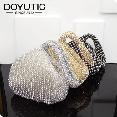 Женские серебристые клатчи DOYUTIG China At AliExpress