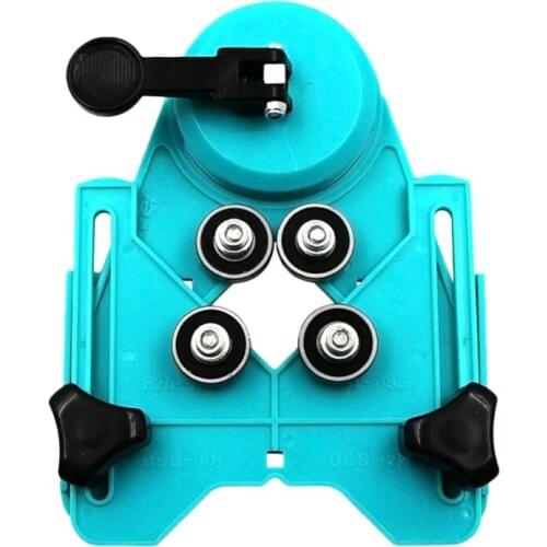 Ceramic Tile Punch Locator Glass Marble Holder Rubber Suction Cup Fixer Multi-Function Adjustable Positioning Tool