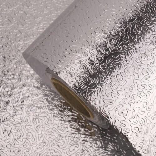 Kitchen Oil-proof Wall Stickers Anti-fouling High-temperature Aluminum Foil Self-adhesive Waterproof Cabinet Paper Kitchen Decor