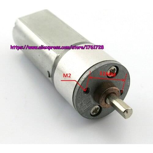 Brand new 050 micro DC gear motor 6V 80RPM metal gear-box for electronic model /robot motor ,low noise