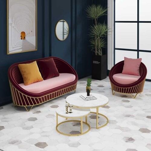 Customizable Furniture For Home Puff Seat Modern Style Sofa Armchair Muebles Lamzac Hotel Big Sofas For Cafe And Restaurant