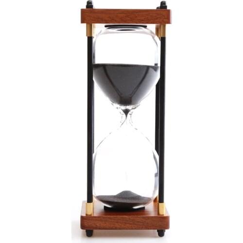 Retro Hourglass Timer Desktop 30 Minutes Hourglass Childrens Birthday Gift Home Decoration Accessories Hourglass Sand Timers