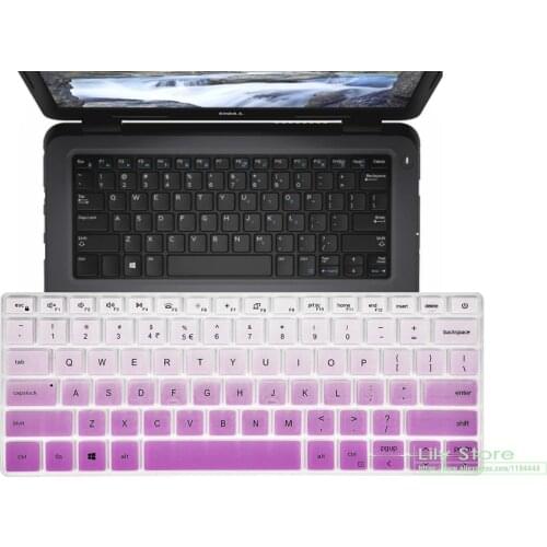 Silicone Laptop Keyboard Cover Skin for Dell Latitude 3310 2-in-1 - Laptop