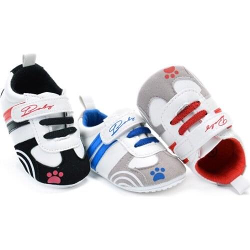 Spring autumn baby boys girls Toddler shoes PU Vamp Anti-slippery Light Casual shoes soft Comfortable Learn to walk Lazy shoes