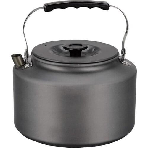Camping Kettle 2.0L Open Campfire Coffee Tea Pot Fast Heating Outdoor Gear Great for Boiling Water Ultralight Portable