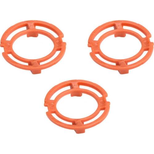 3PCS Orange Blade Retaining Rings Electric Shaver Parts for Philips Norelco Series 7000 9000 RQ12 Models