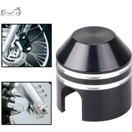 1X Banjo Brake Caliper Bolt Cover Kit For Harley Road Glide Ultra FLTRU 2011-2013 Electra Glide FLHTCU 2008-2013 Street Glide
