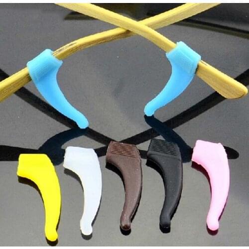 1 Pair Silicone Anti-skip Eyewear eyeglasses frames Ear Hook Holder