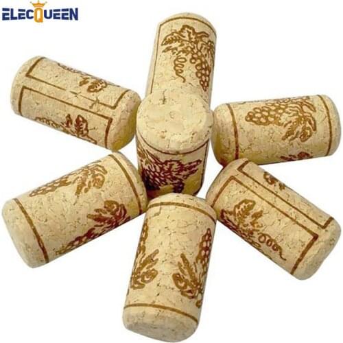 100 pcs/lot, 20*40mm Convenient Unused Straight Natural Stopper, Round Cork Plugs Wine Corks Stopper