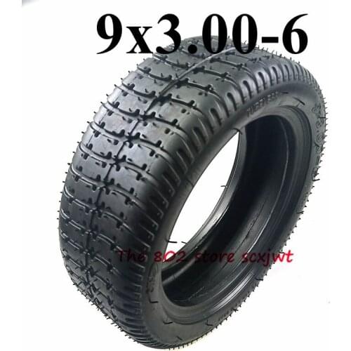9x3.00-6 Vacuum Tire for Gas Electric Scooter Modified Tire 9 Inch Mini Motorcycle Wheel Tyre Accessories