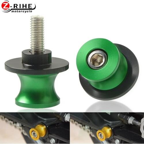 For KAWASAKI Z900 Z 900 Z650 Z 650 2017 2018 2019 2020 10MM Motorcycle Accessories CNC Swingarm Spools Slider Stand Screws Z900