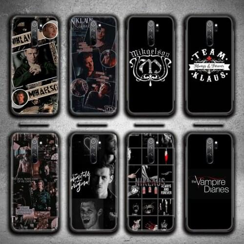 Klaus Mikaelson The Vampire Diaries Phone Case for Redmi 9A 9 8A 7 6 6A Note 9 8 8T Pro Max K20 K30 Pro