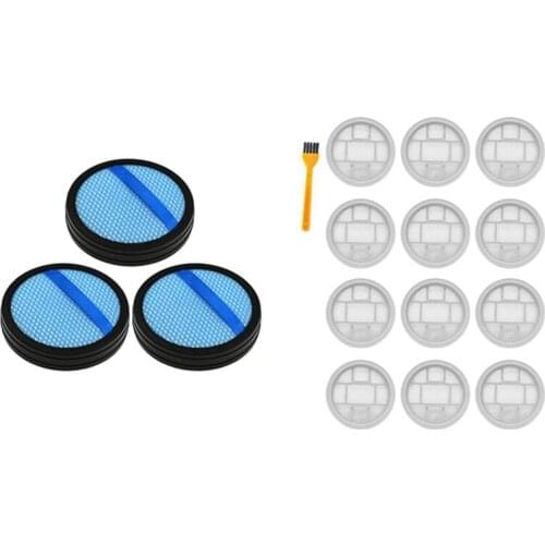 3Pcs for Motor Pre-Filter HEPA Filter FC6409 6408 & 13Pcs for Xiaomi Deerma VC20 VC21 VC20S Washable Hepa Filter
