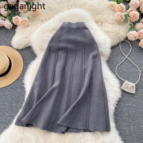 Женские трикотажные юбки Gaganight China At AliExpress