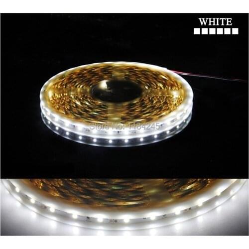 LED Strip 3528 SMD fiexible light 60Led/m,5m 300Led,DC 12V,White,Warm White,Red,Green,Blue,Yellow,RGB