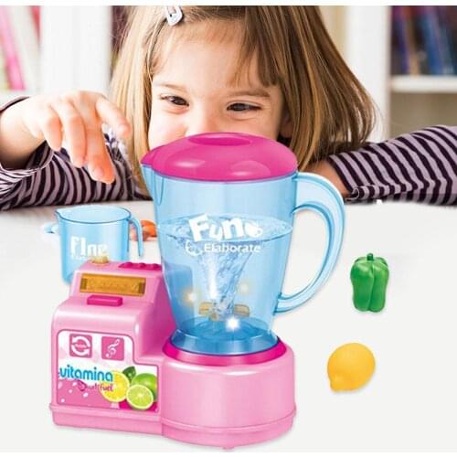 Simulation Juice Machine Toy Children Play House Educational Toys Kitchen Juice Machine Children Christmas New Year Gift