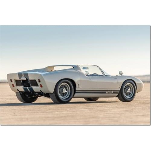 Canvas Painting 1965 Ford GT Roadster Posters and Prints Wall Art Decorative Picture Modern Home Decoration