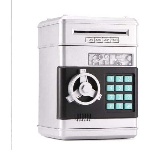 Creative ATM Password Piggy Banks Kids Cash Coin Saving Money Boxes Coin Piggy Bank Money Saving New Year Box Moneybox