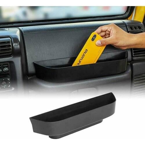 Grab Tray Passenger Storage Organizer Grab Handle Box For Jeep Wrangler TJ 1997