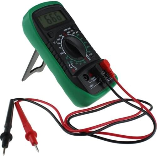 Mini Digital Multimeter Voltmeter Ammeter AC DC OHM Volt Tester LCD Display Electronic Current Multimeter Overload Protection