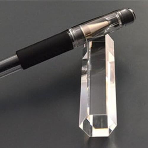 Prism Crystal Optical Glass Triangular Hexagonal Prism Light Guide 15mmx62mm Optical Glass Teaching Equipment Physics T5UC