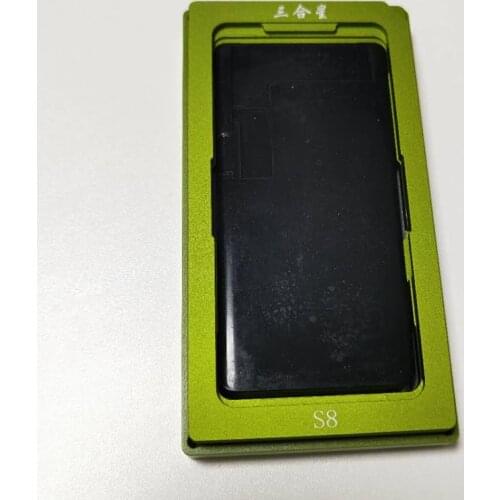 Sameking Laminating Mold For S8 S10 S10+ HW P30pro Mate30pro Touch Screen Glass Frame TP OCA Laminate Mould Unbent Flex Cable