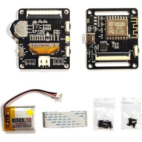 ESP8266 WiFi Deauther Watch Wristband Smart Watch ESP8266 Development Board Arduino Repair Kit