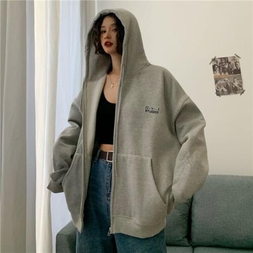 Loose Casual Lazy Ins Sweatshirt Womens Sweatshirts Japanese Harajuku Ulzzang Vintage Female Korean Kawaii Clothing For Women