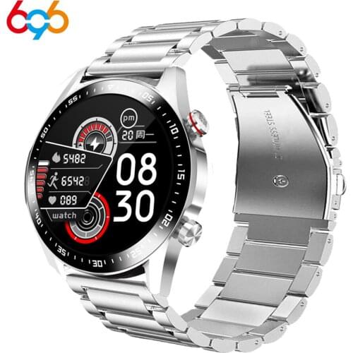E1-2 Smart Watch Men Bluetooth Call Custom Dial Full Touch Screen Waterproof Smartwatch For Android IOS Sports Fitness Track E12